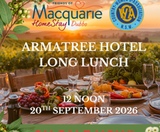 FoMHS Armatree Hotel Long Lunch 2026