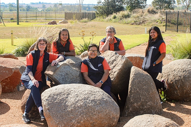 The Support staff at Macquarie home stay